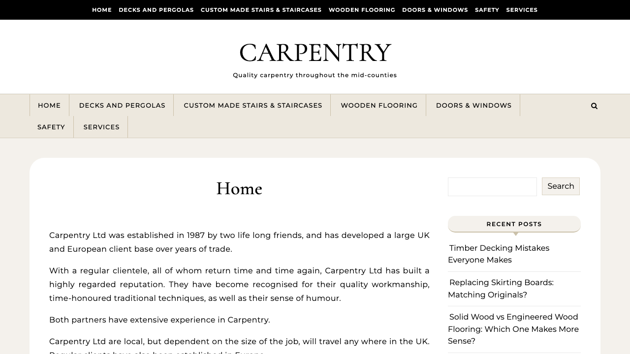 C & C CARPENTRY (WITNEY) LIMITED website preview