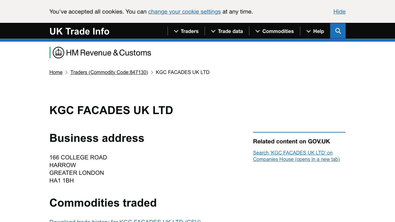 CLG FACADES LTD website preview