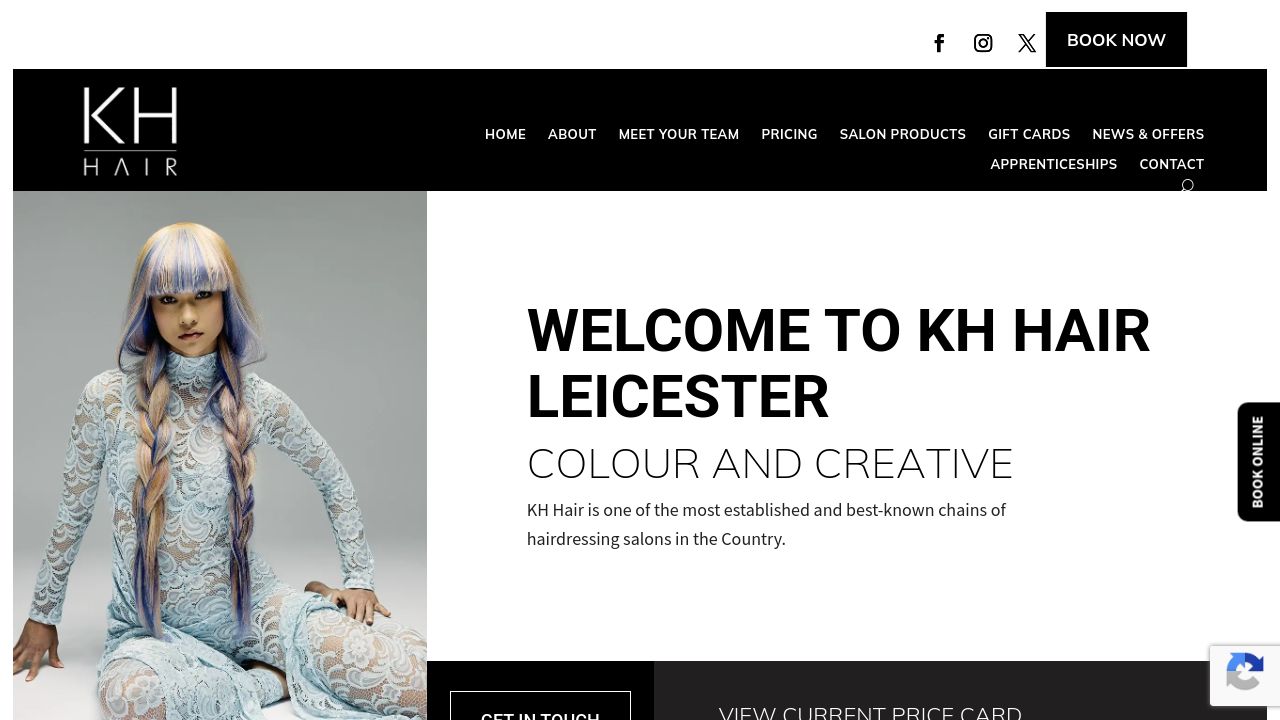 HAGI HAIR LTD website preview