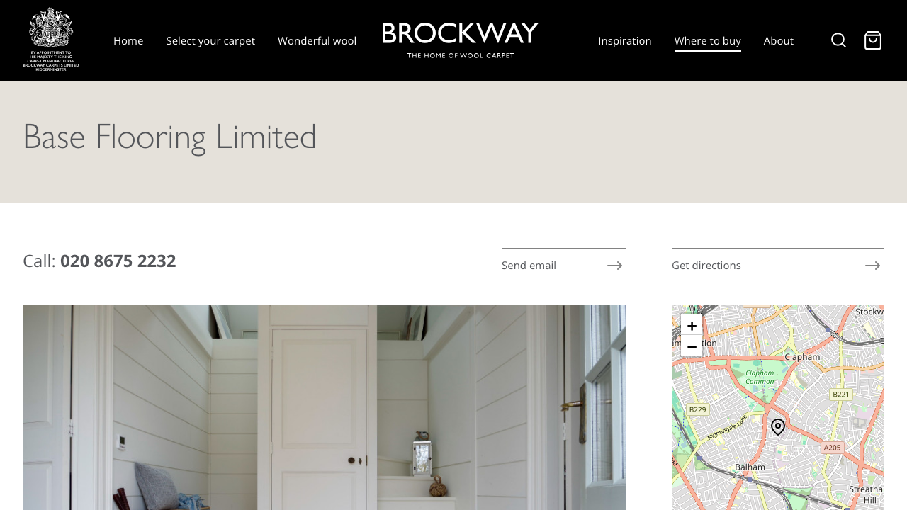 BASE FLOORING LIMITED website preview