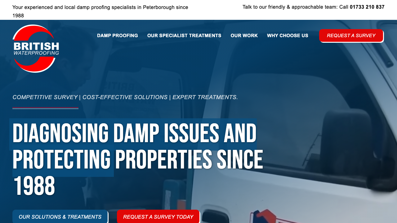 BWP (TV) LIMITED website preview