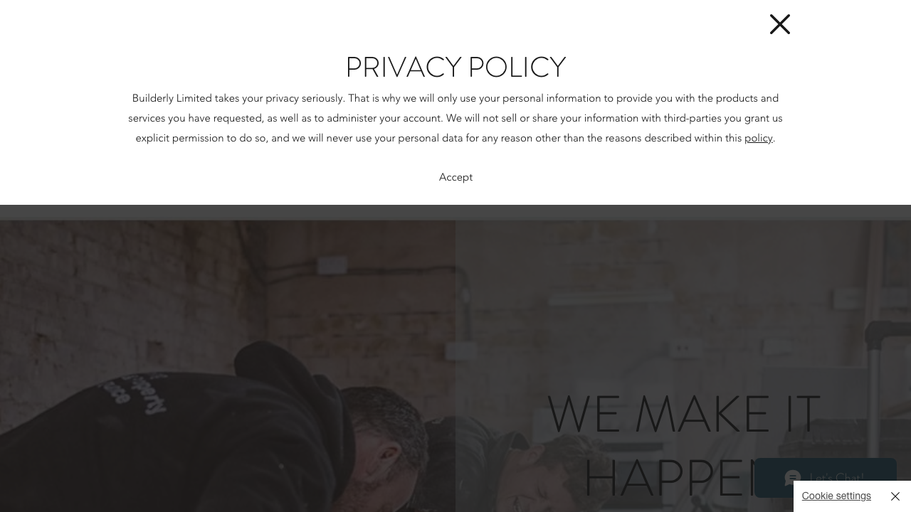 BUILDERLY LTD website preview