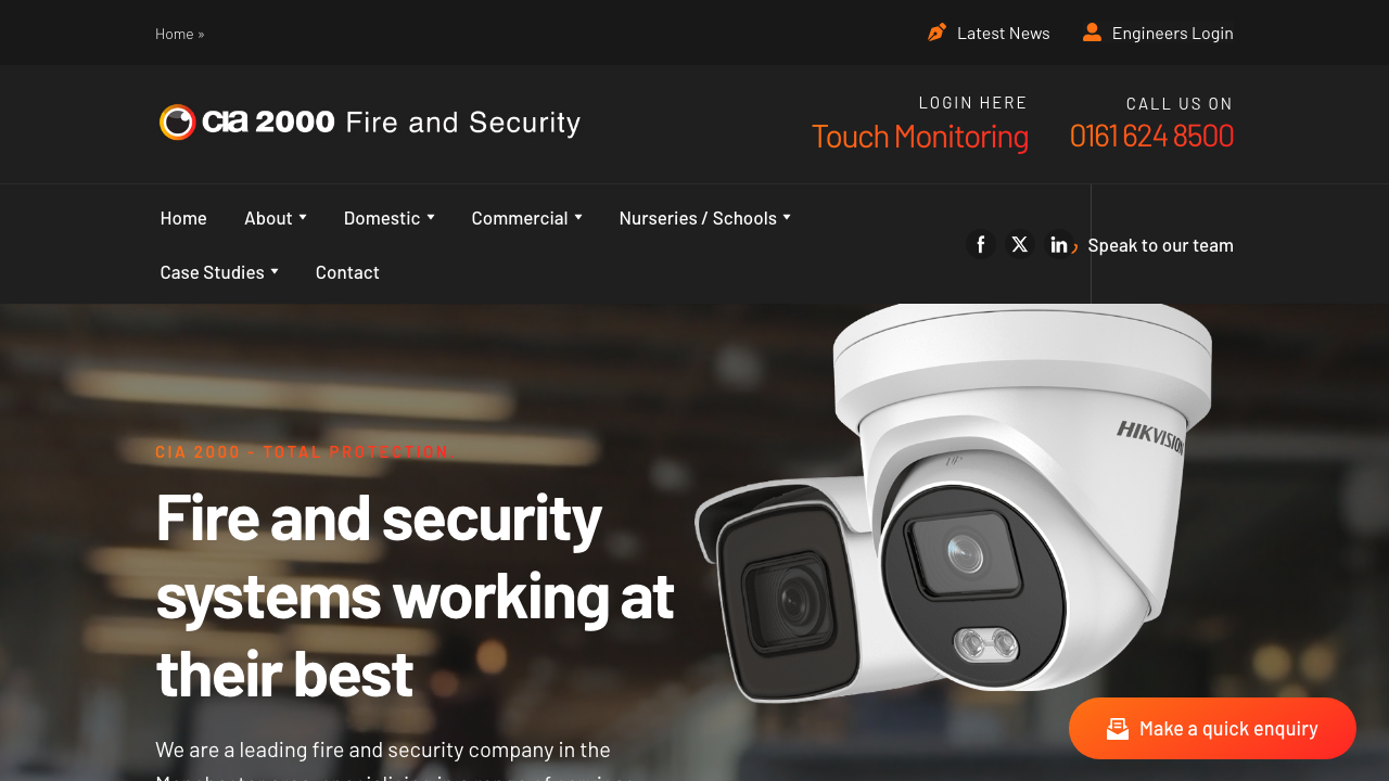 CIA INSTALLATION LTD website preview