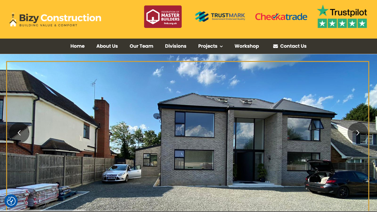 BIZY CONSTRUCTION GROUP LTD website preview