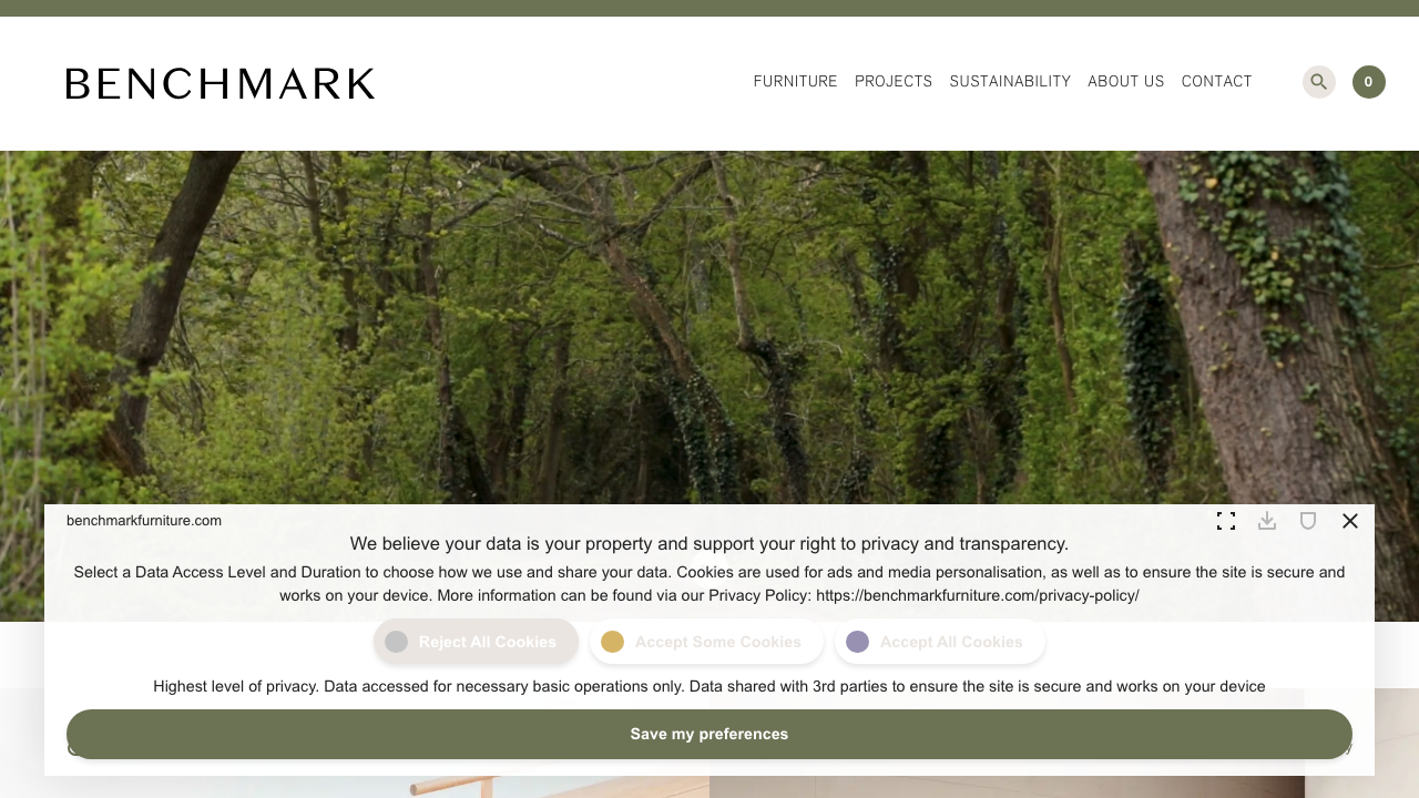 BENCHMARK WOODWORKING LIMITED website preview