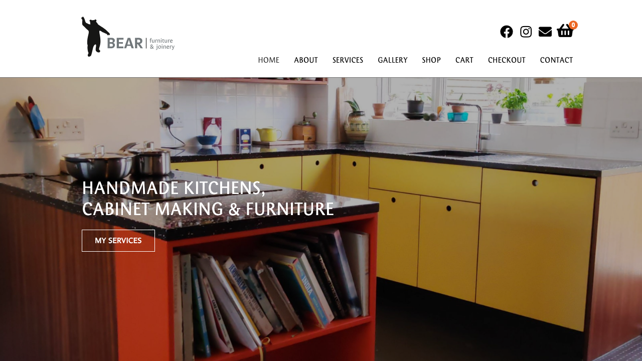 BEAR JOINERY LTD website preview