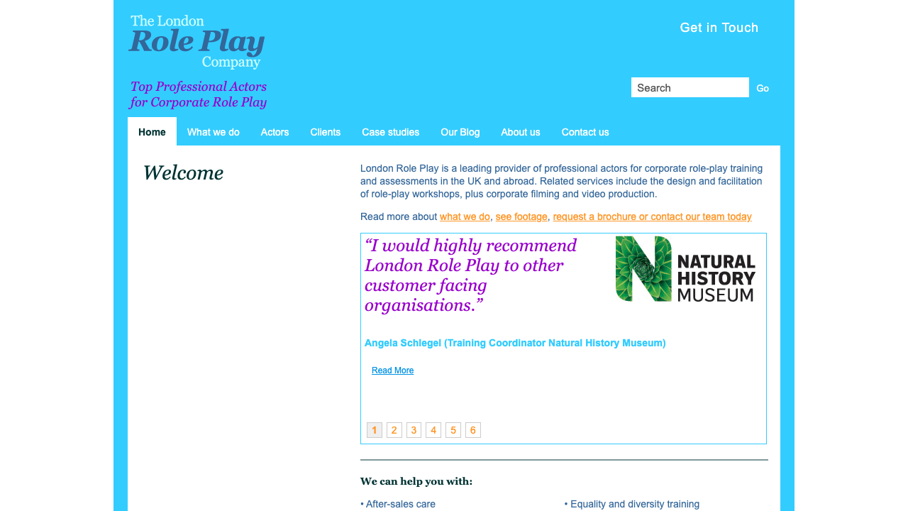 BY ROLEPLAY LTD website preview