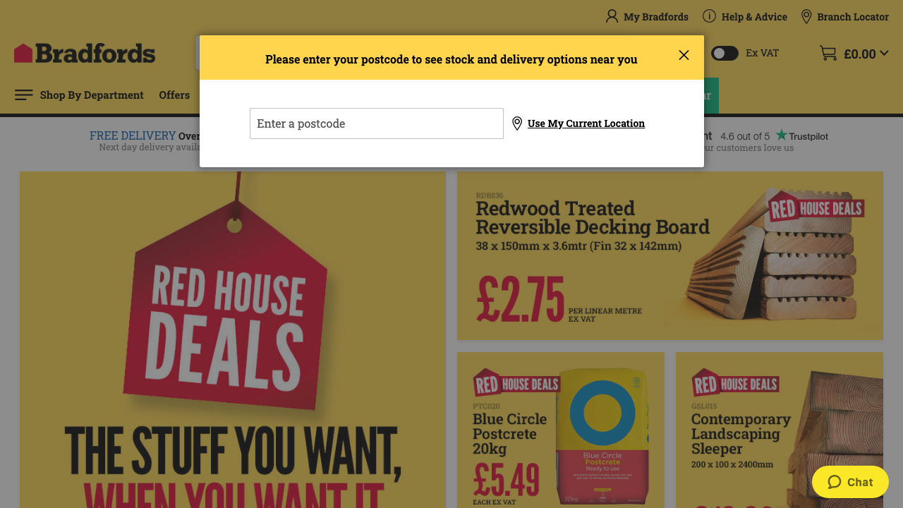 BRADFORD BUILDERS LTD website preview