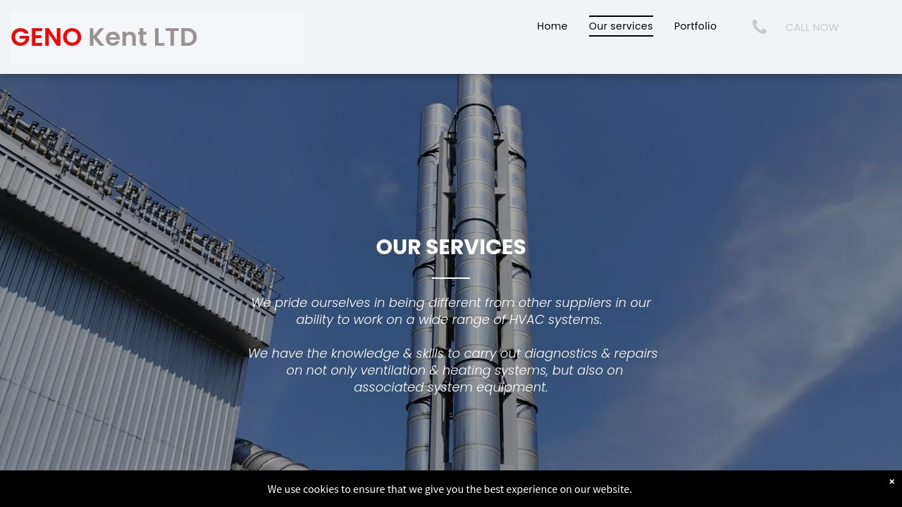 GENO KENT LTD website preview