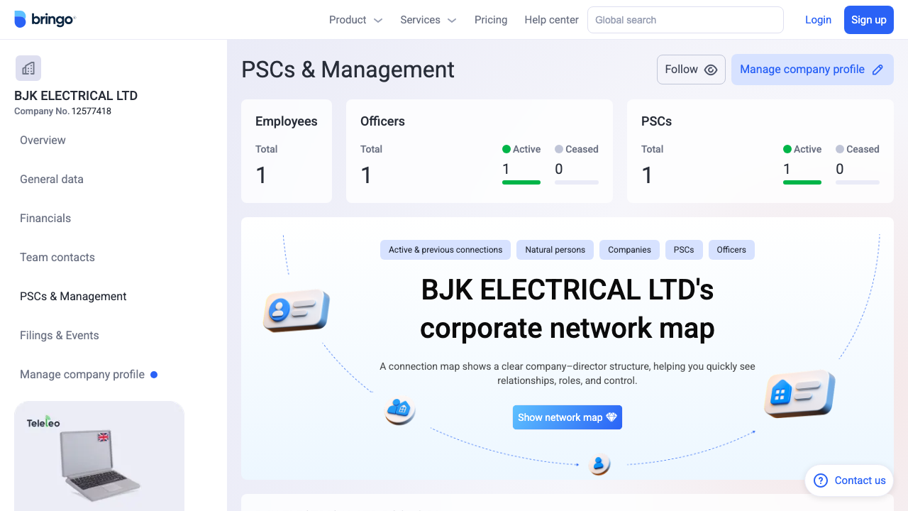 BJK ELECTRICAL LTD website preview