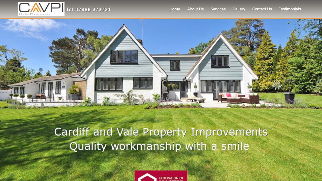 CARDIFF AND VALE HOME IMPROVEMENTS LTD website preview