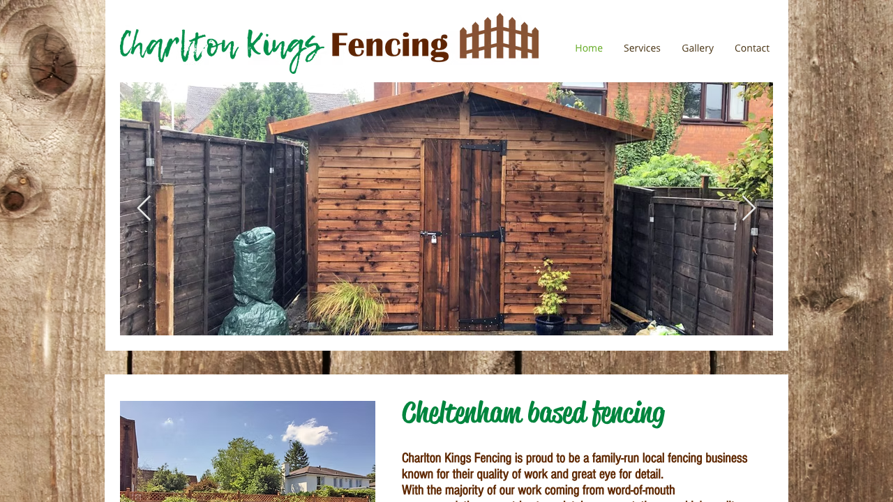 CHARLTON KINGS FENCING LIMITED website preview