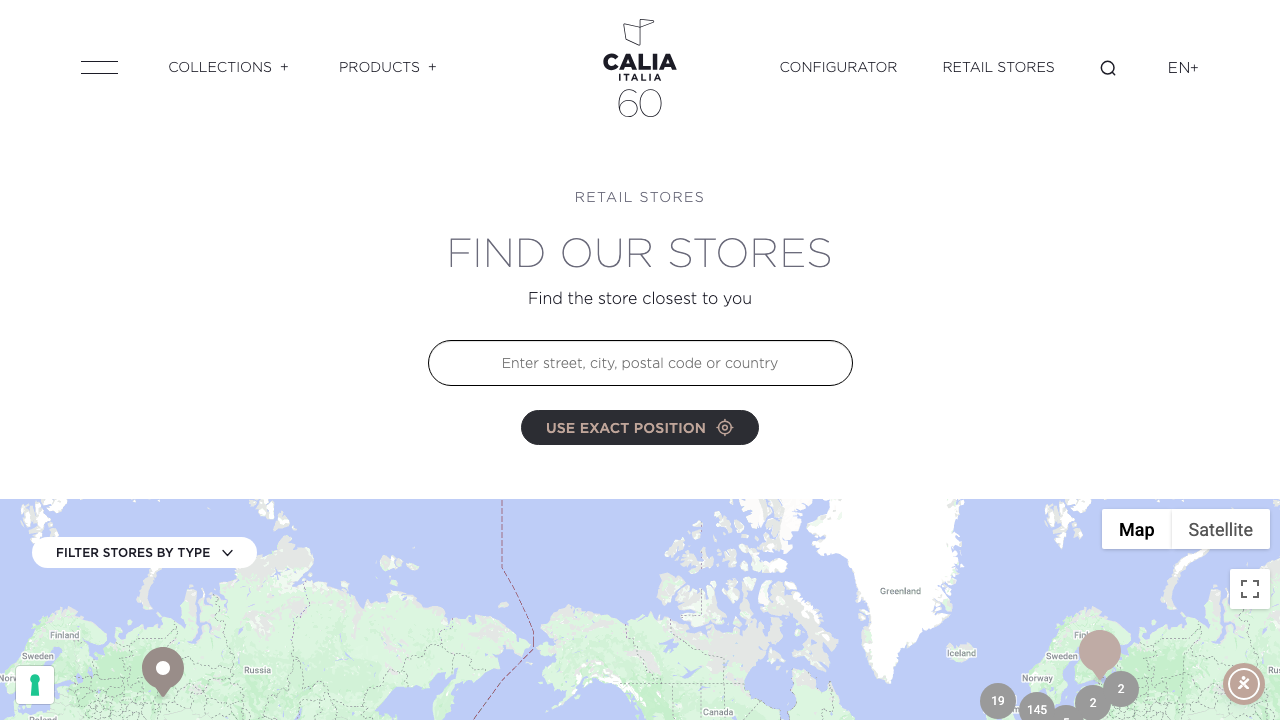 CALIA LTD website preview