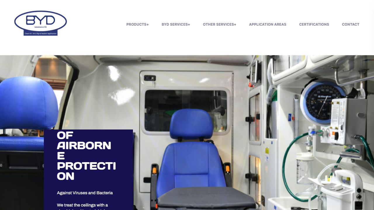 BYD SOLUTIONS LIMITED website preview