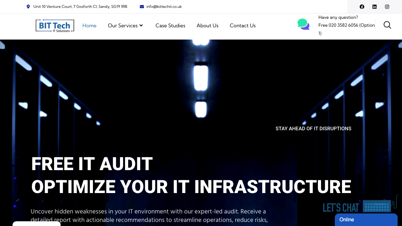 BIT TECH LTD website preview