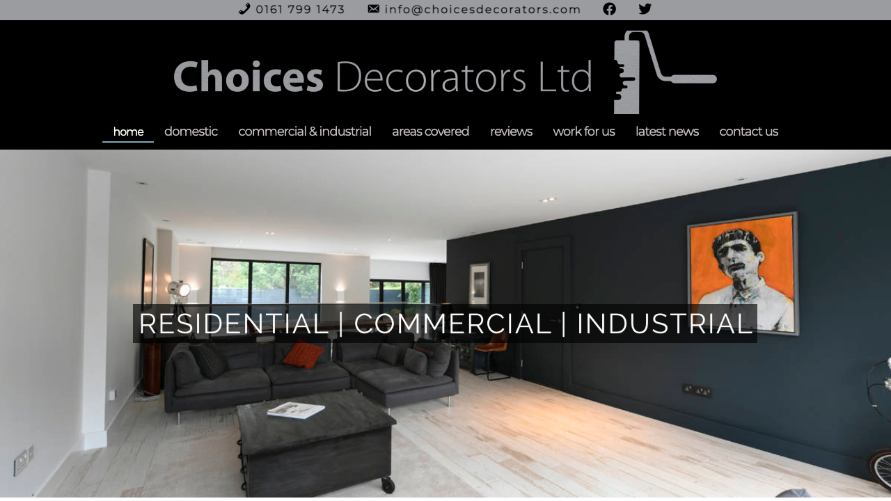 CHOICES DECORATORS LIMITED website preview