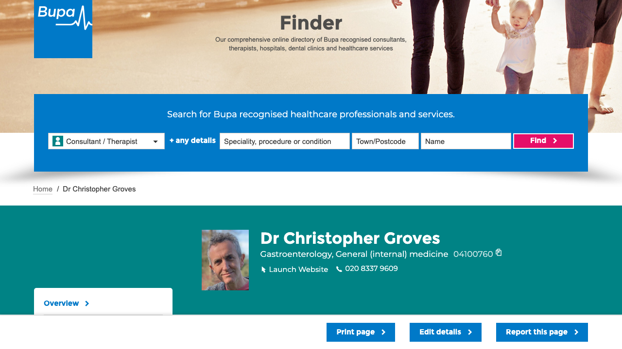 CHRIS GROVES LIMITED website preview