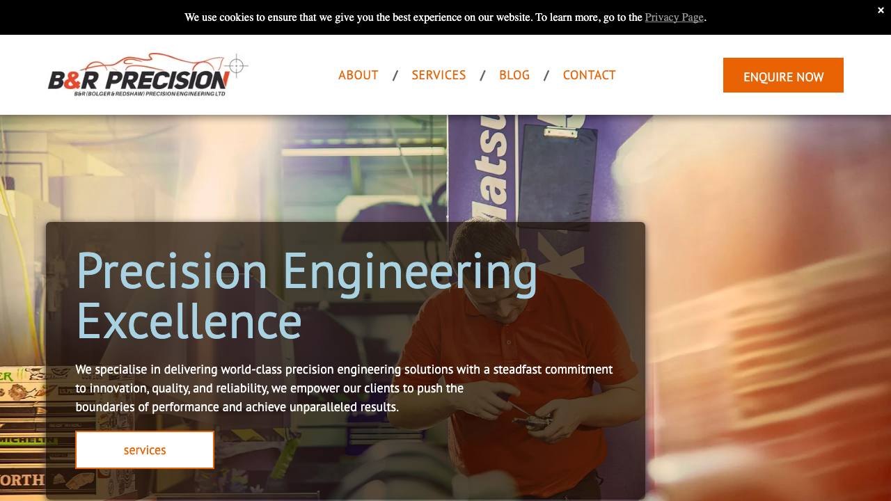 BR MANUFACTURING LTD website preview