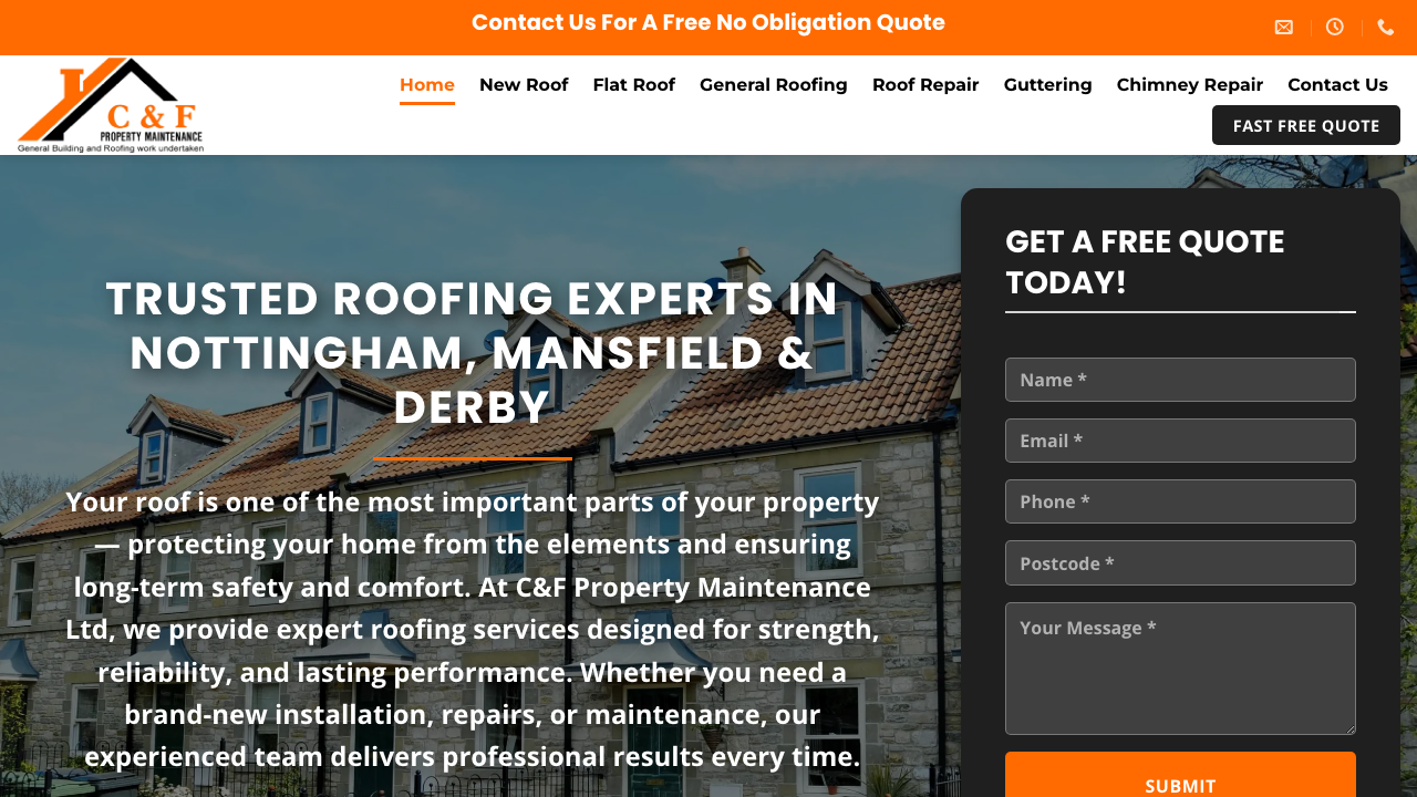 C&F PROPERTY MAINTENANCE LTD website preview