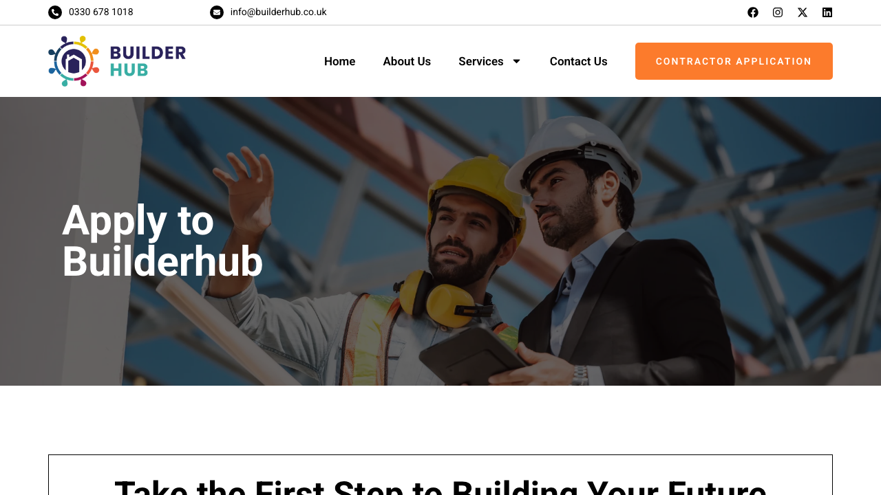 BUILDERHUB LTD website preview