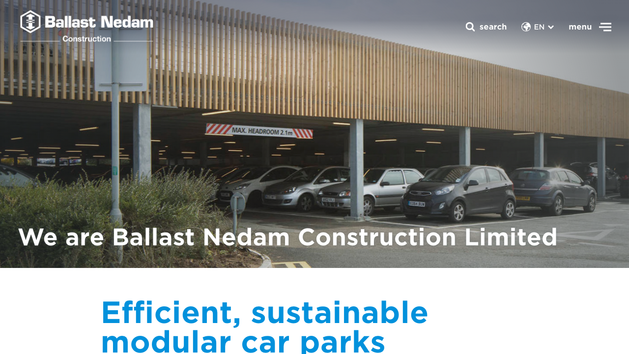 BALLAST NEDAM CONSTRUCTION LIMITED website preview