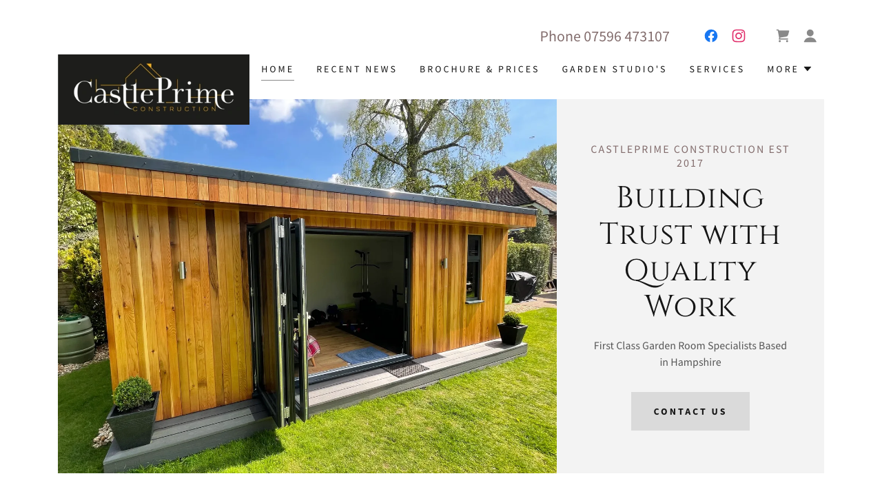 CASTLEPRIME CONSTRUCTION LIMITED website preview