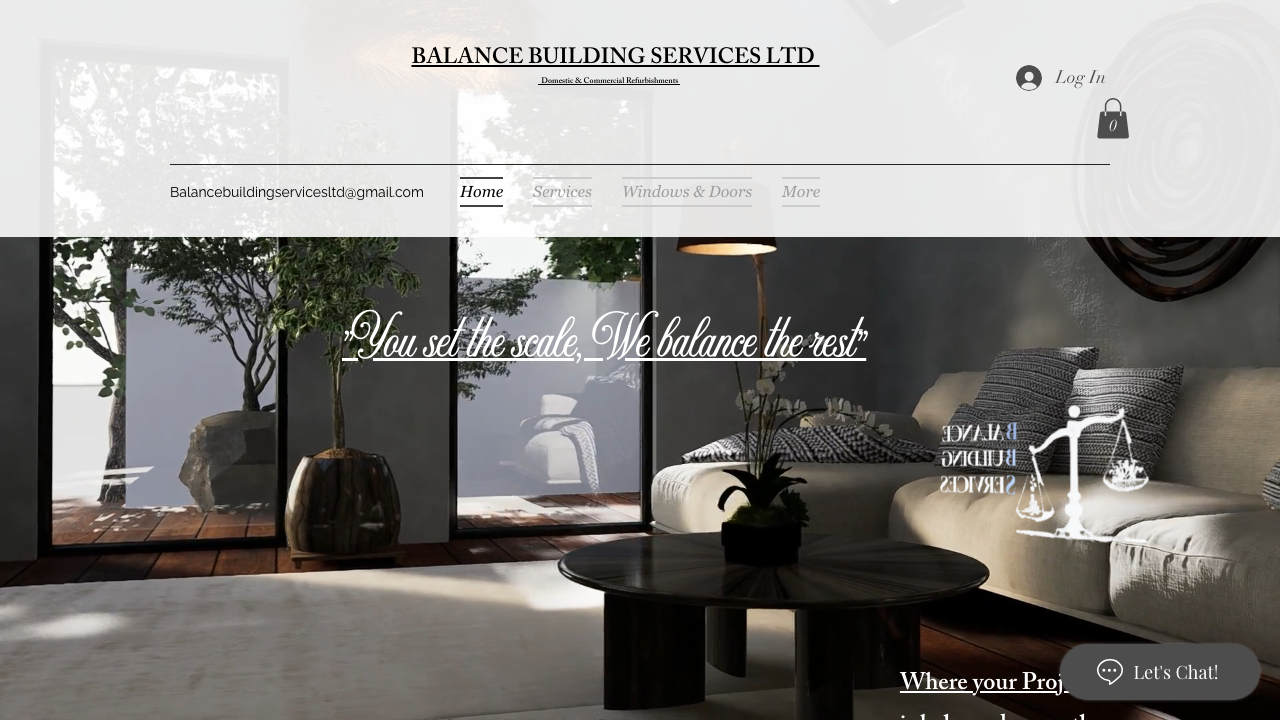 BALANCE BUILDING SERVICES LTD website preview