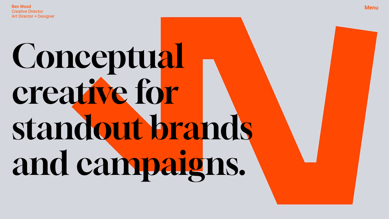 BEN WOOD CREATIVE LTD website preview