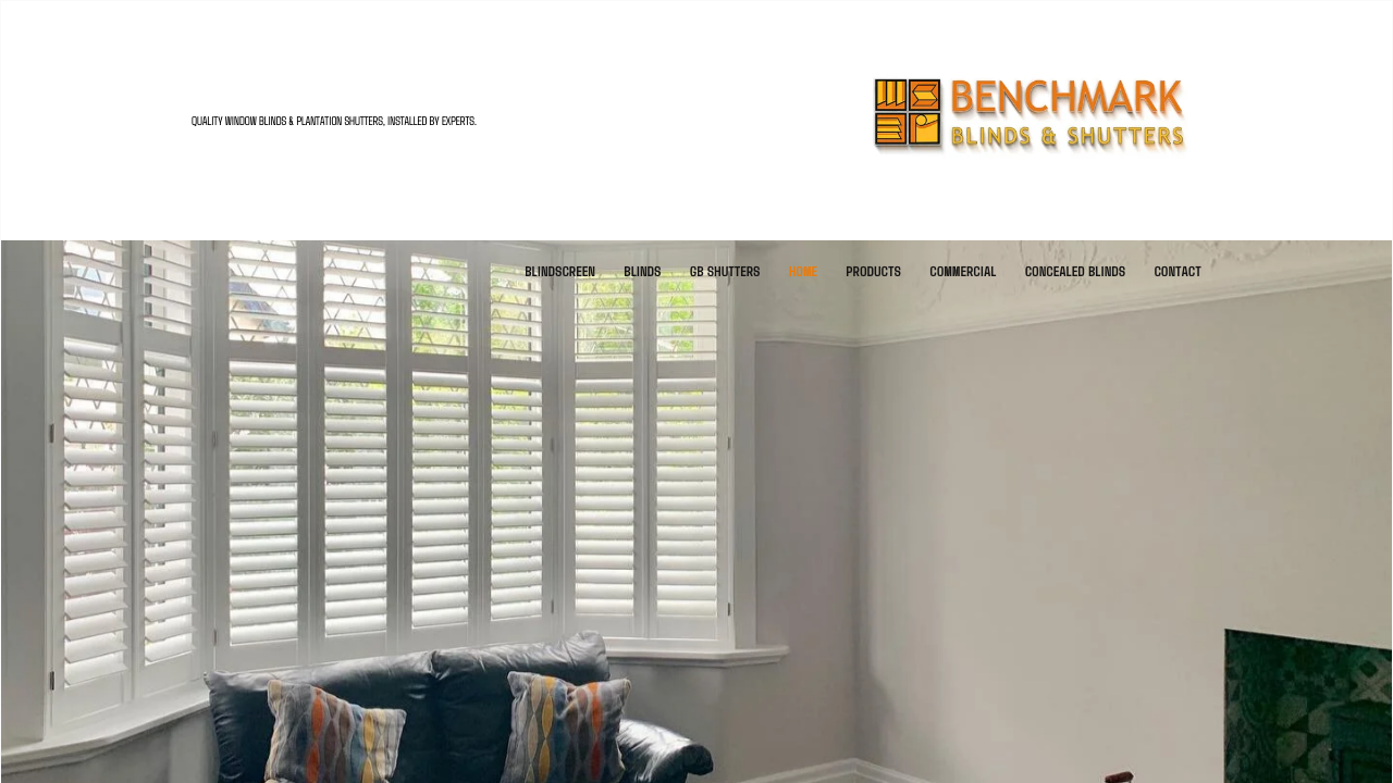 BENCHMARK BLINDS LTD website preview