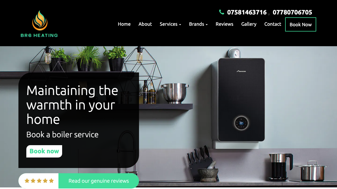 BR6 HEATING LIMITED website preview
