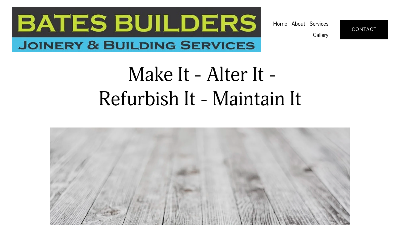 BATES BUILDERS LTD website preview