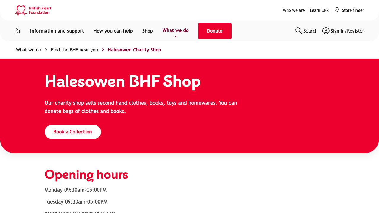 BF STORE LTD website preview
