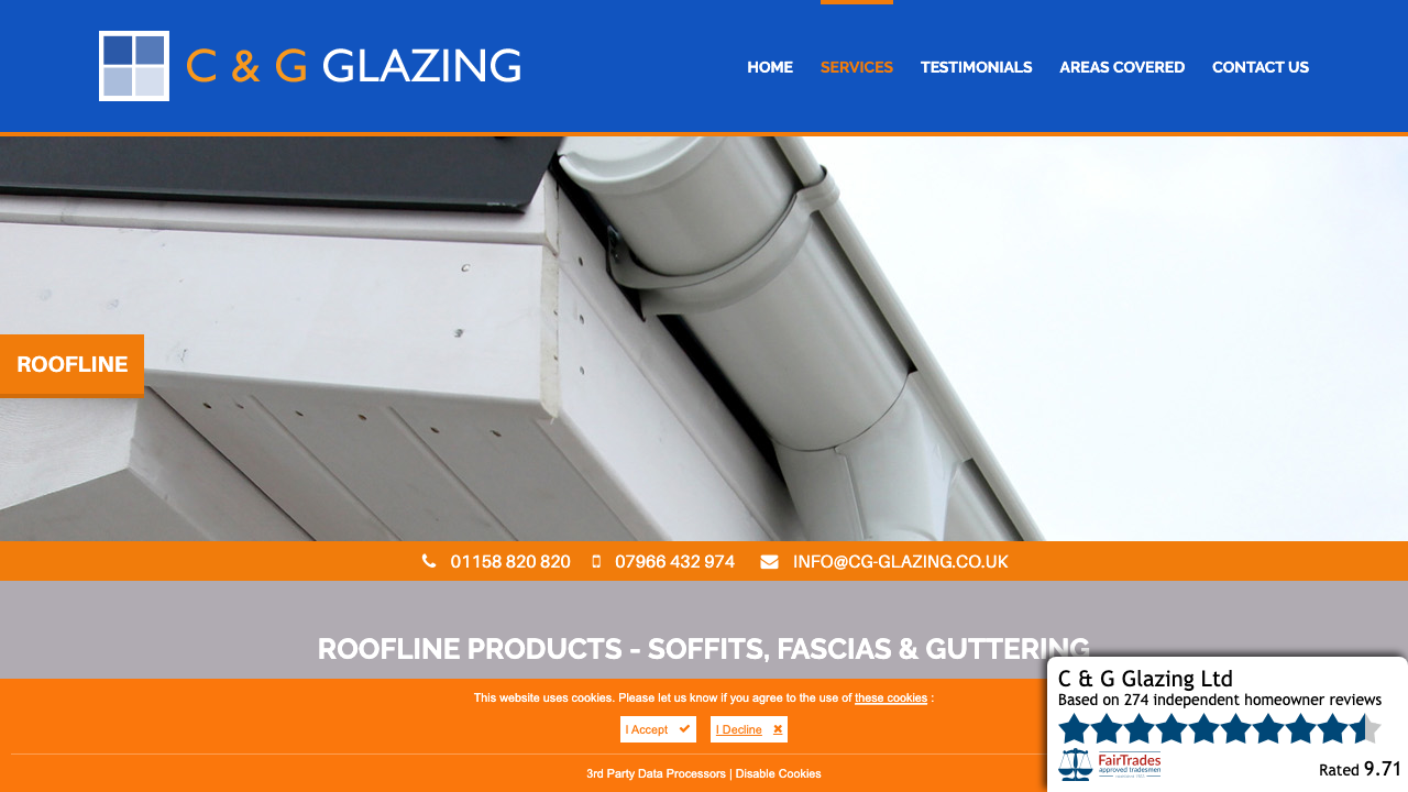 CG ON-SITE INSTALLATIONS LTD website preview