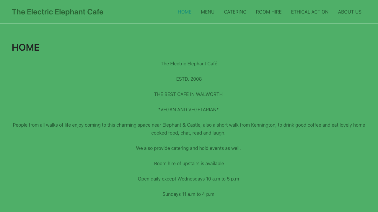 ELECTRIC ELEPHANT LIMITED website preview