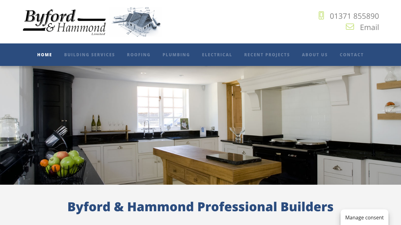BYFORD & HAMMOND LTD website preview
