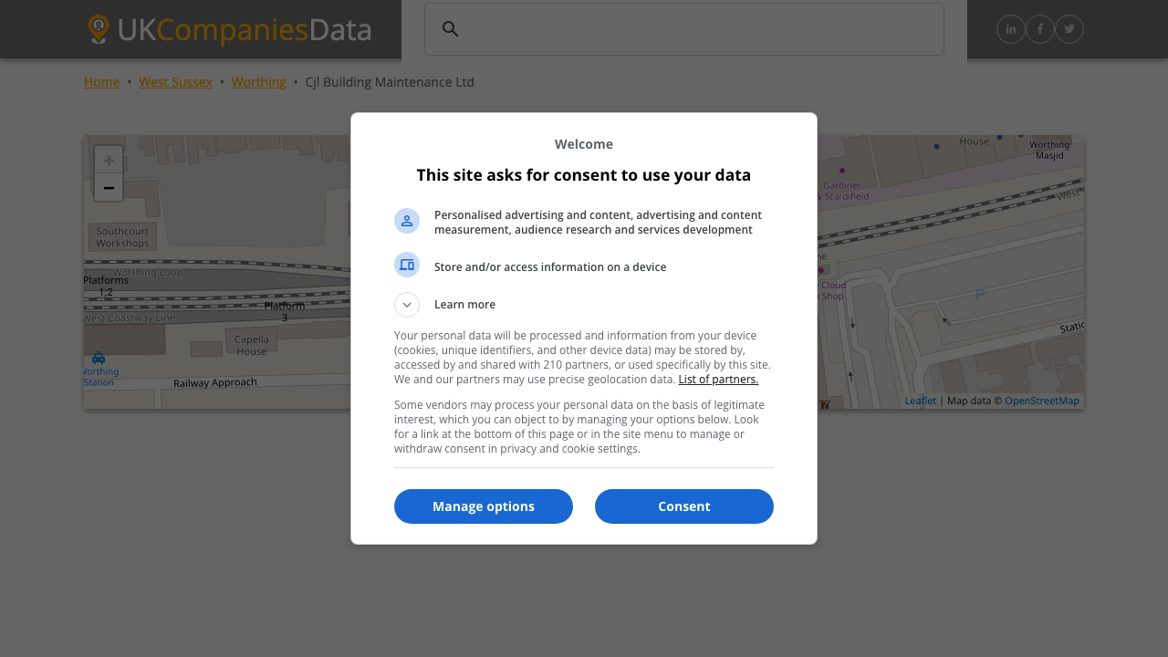 CJL BUILDING MAINTENANCE LTD website preview
