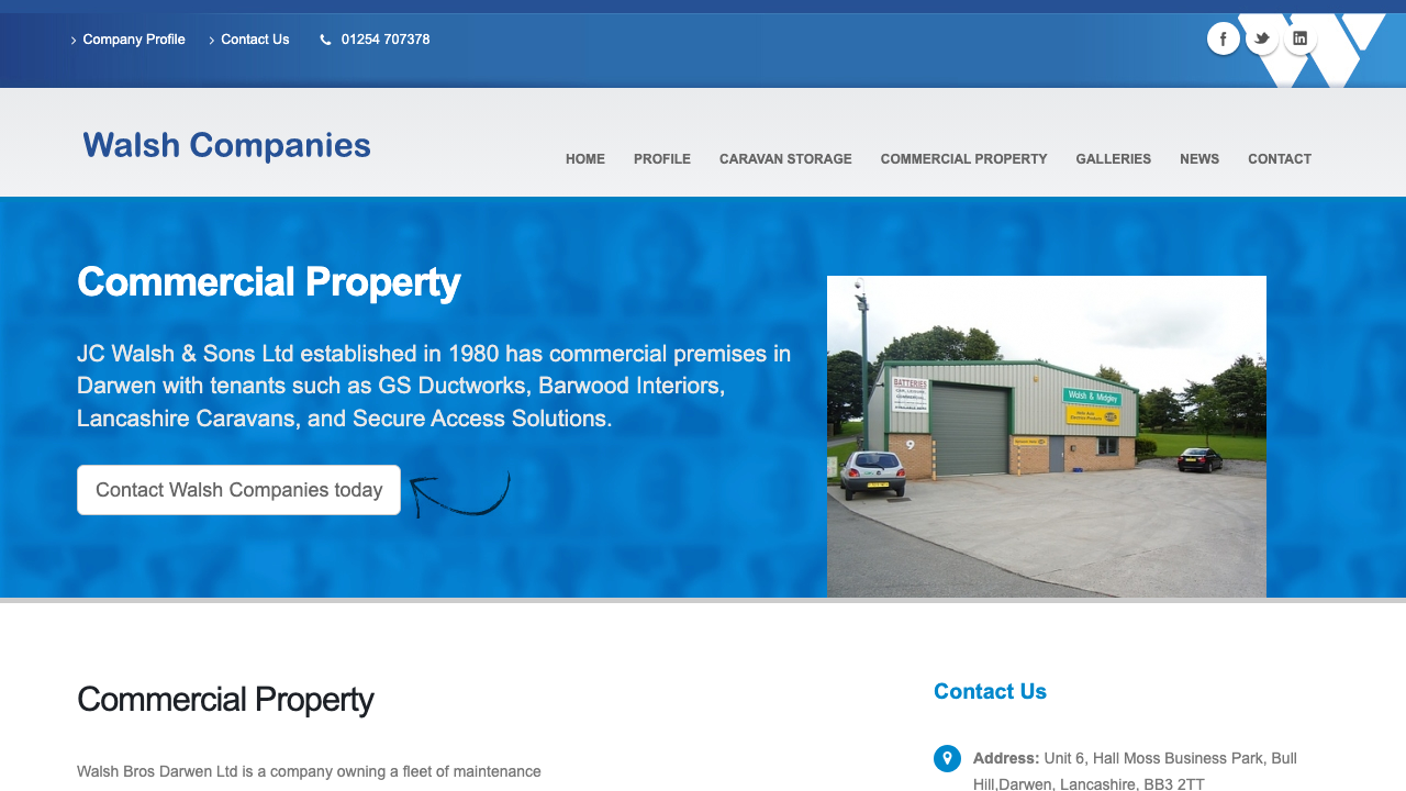 BARWOOD INTERIORS LIMITED website preview