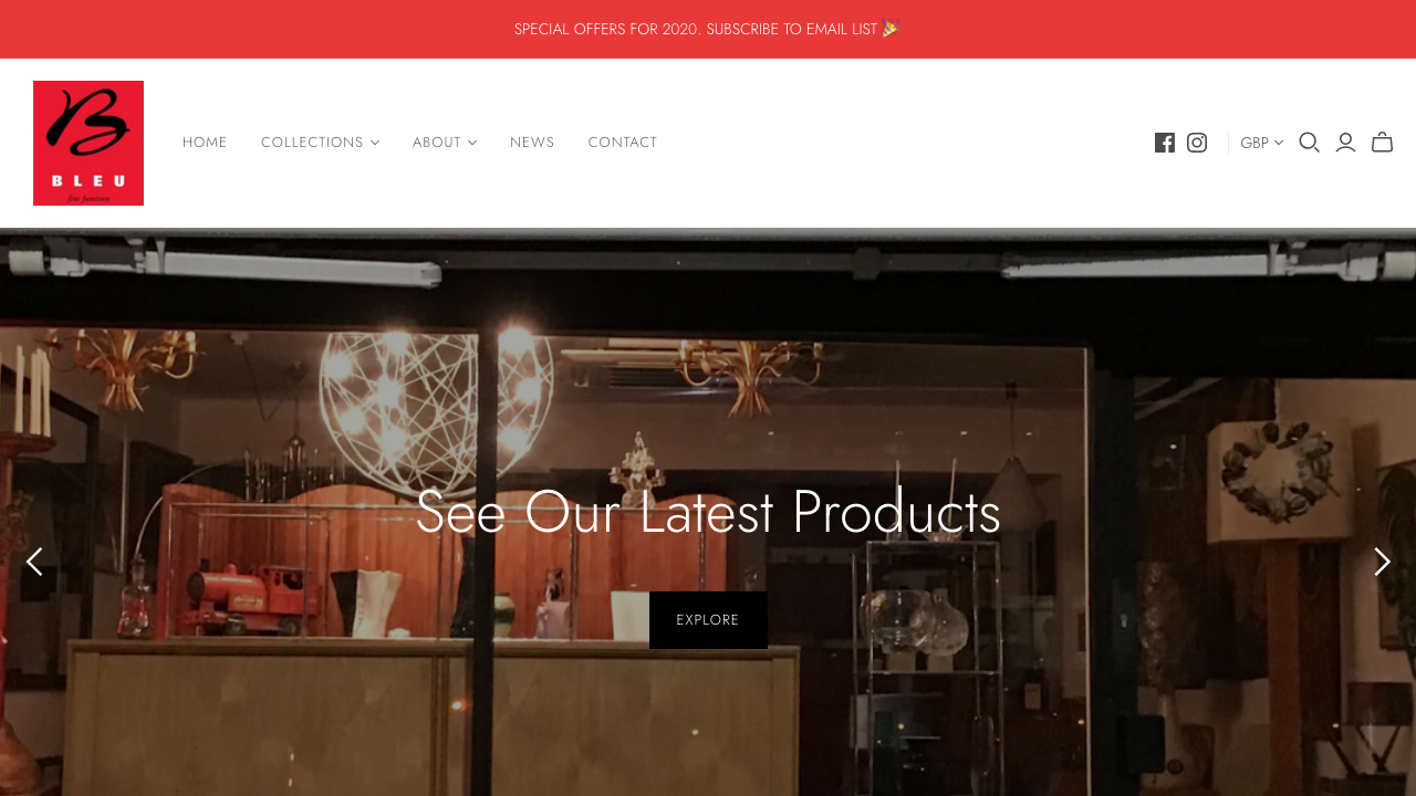 BLUE HILL FURNITURE LIMITED website preview