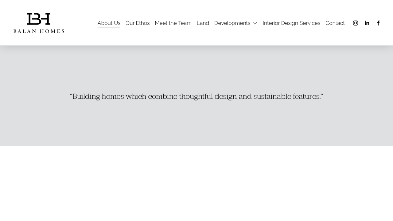BALLEN HOMES LTD website preview