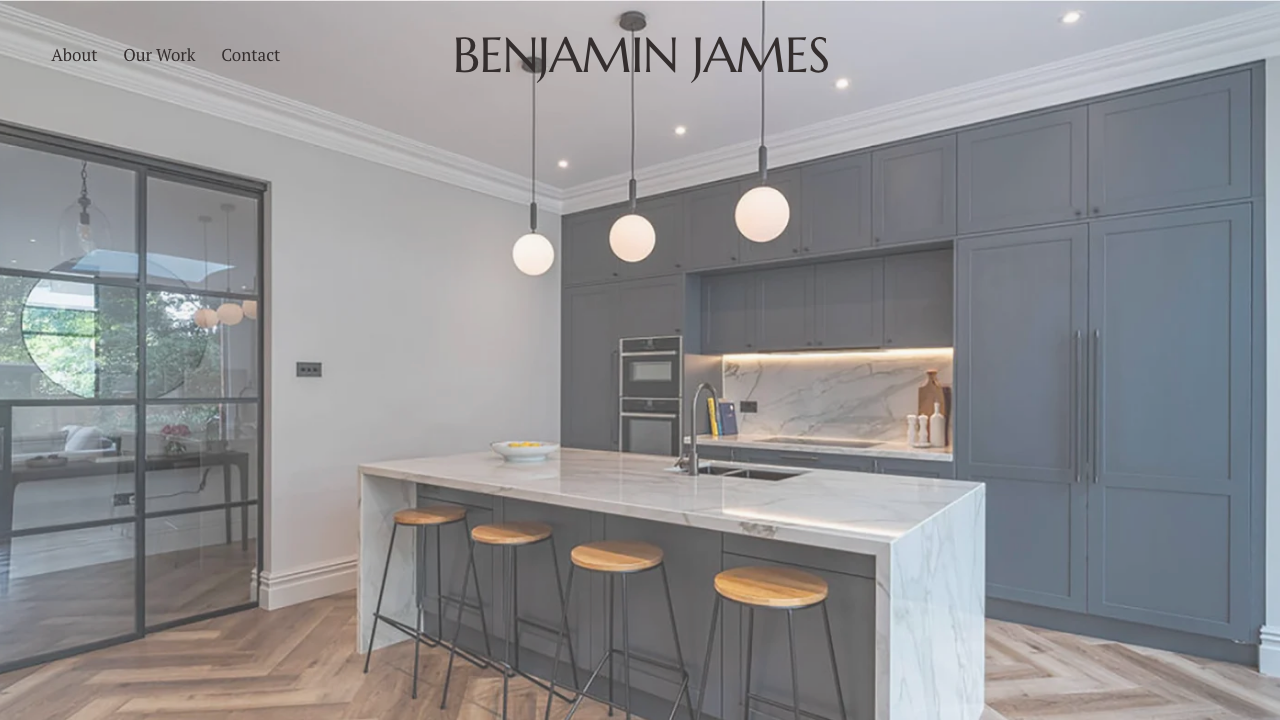 BENJAMIN JAMES KITCHENS AND BEDROOMS LTD website preview