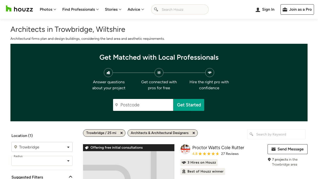 CHARKITECTURE LTD website preview