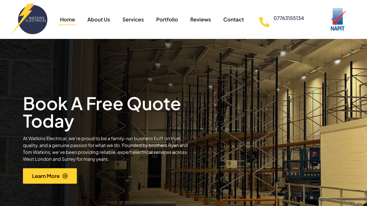 BR WATKINS ELECTRICAL LTD website preview