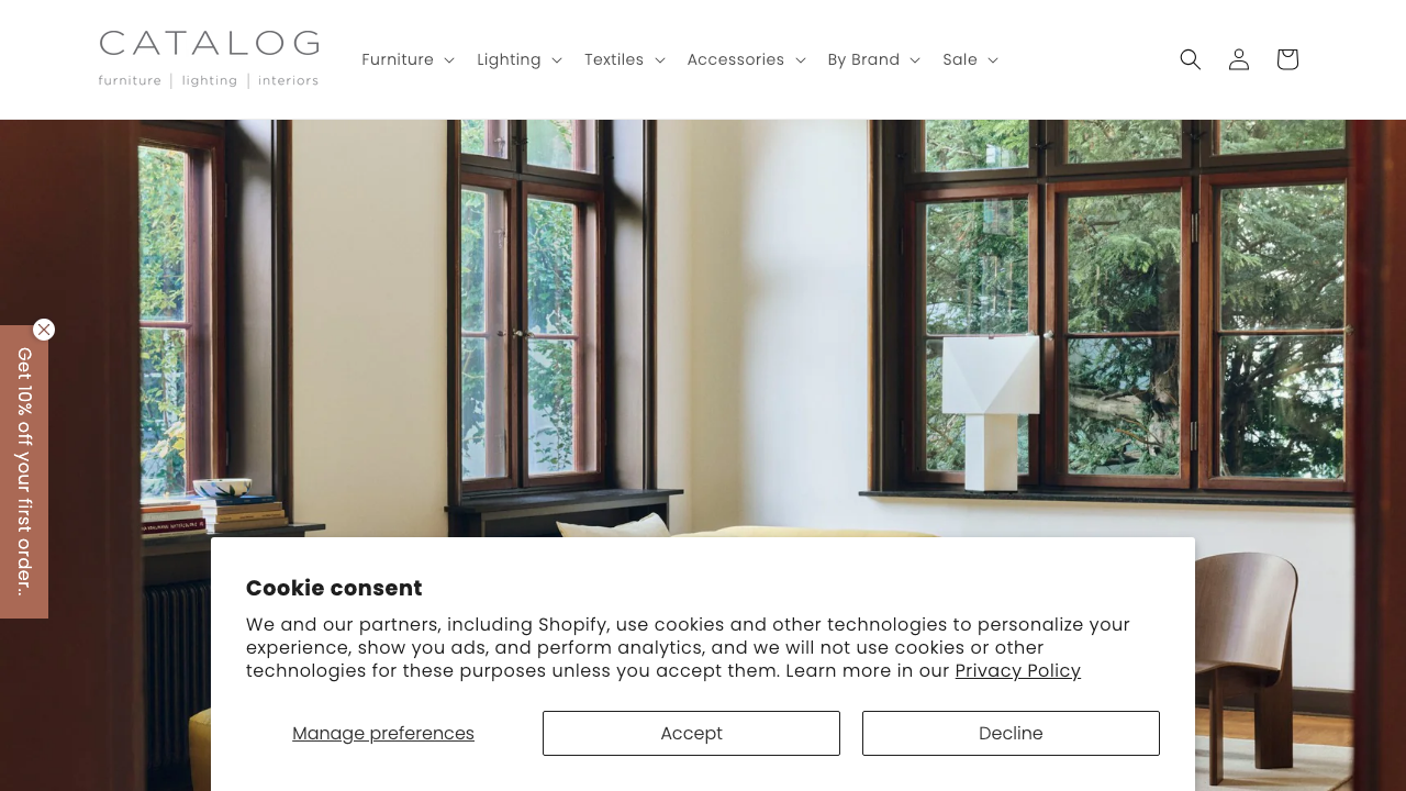 CATALOG LTD website preview