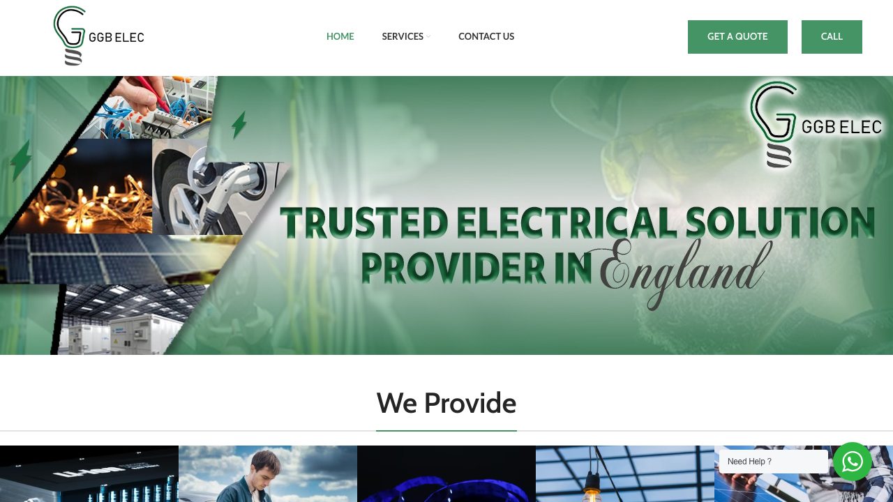 BLACKROD ELECTRICAL SOLUTIONS LTD website preview