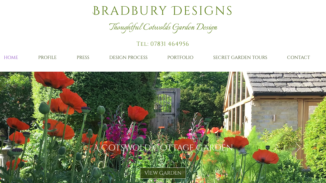 BRADBURY DESIGNS LIMITED website preview
