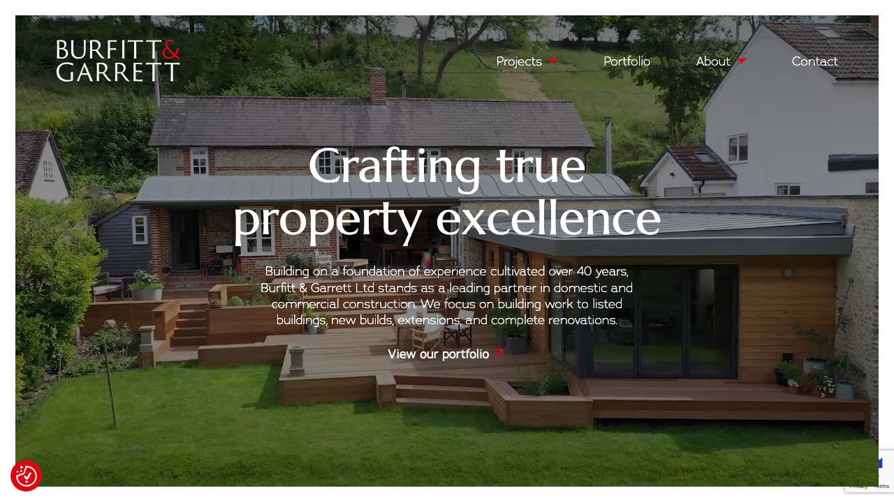 BURFITT & GARRETT LTD website preview