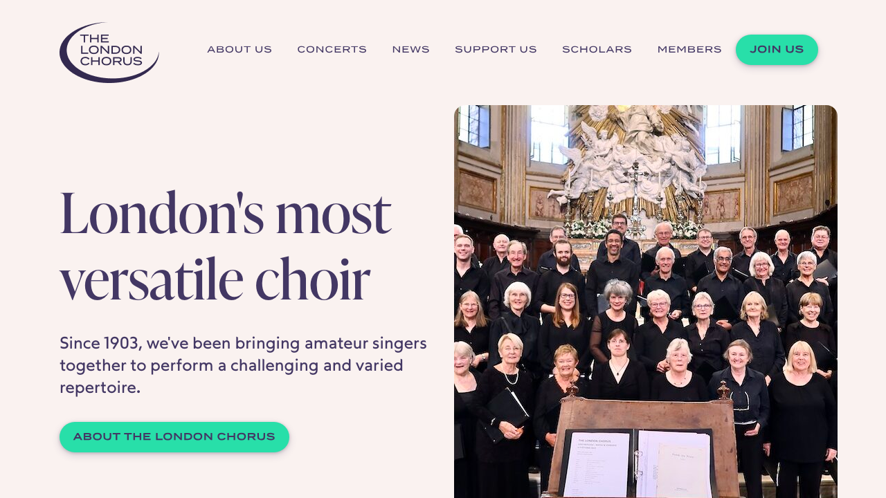 CHORUS GROUP LIMITED website preview