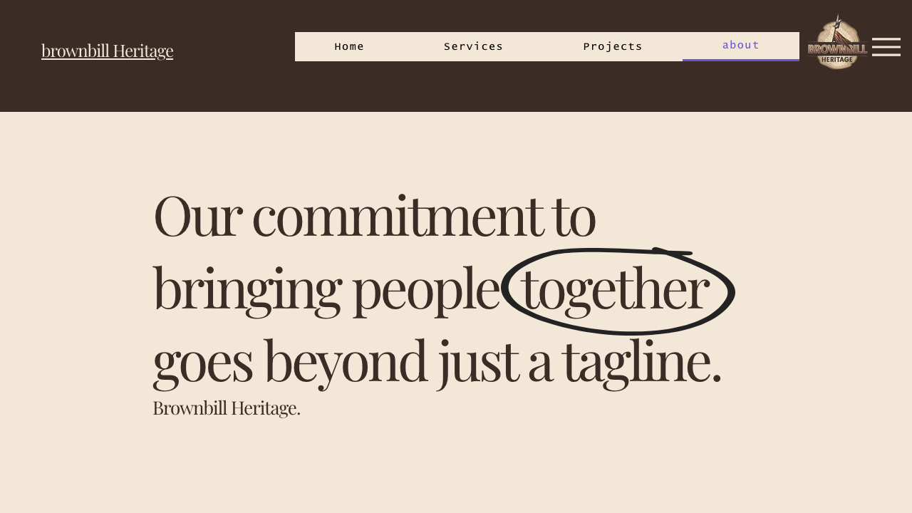 BROWNBILL HERITAGE LTD website preview