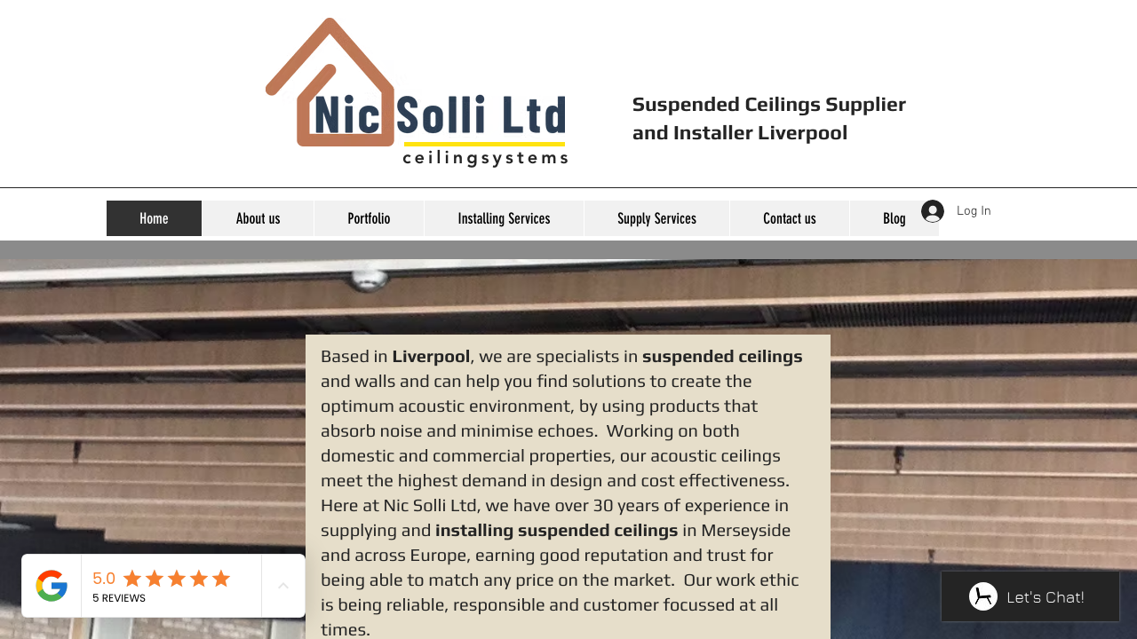 CEILING SOLUTIONS NORTHWEST LTD website preview