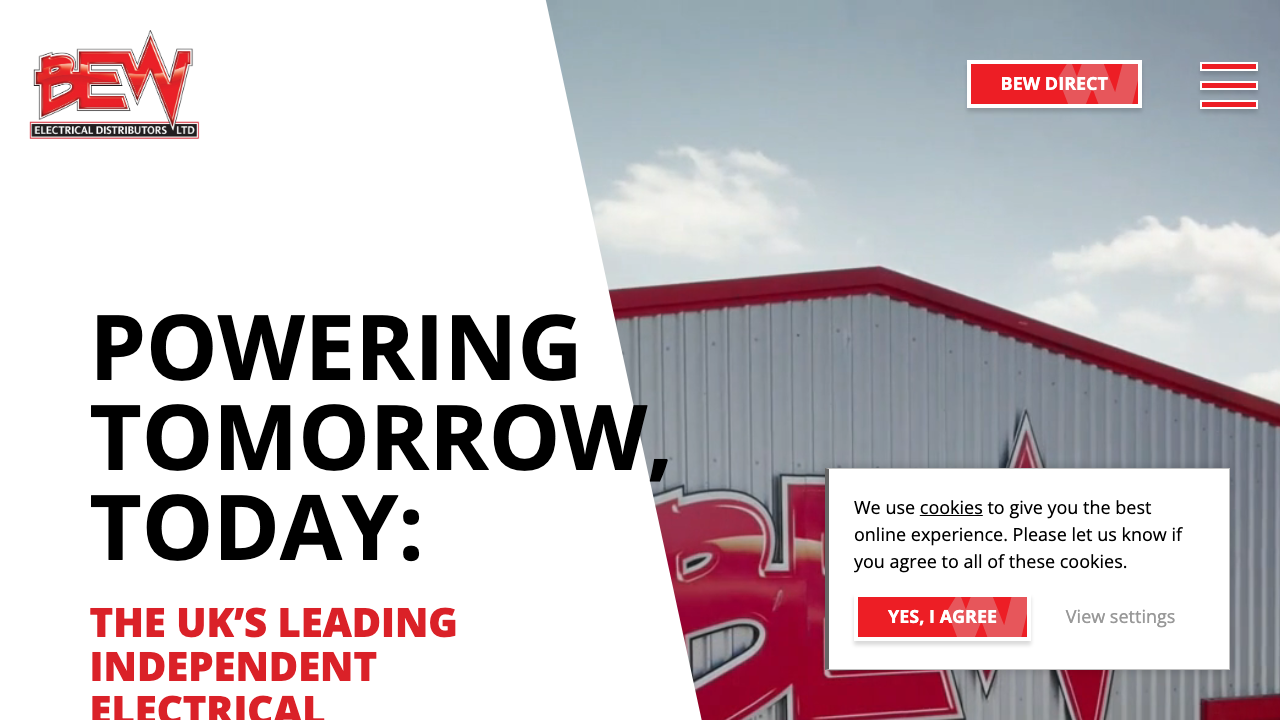 BEW BEW LTD website preview